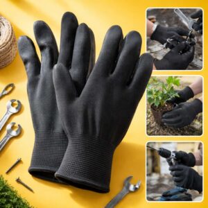 professionele werkhandschoenen met antislip grip