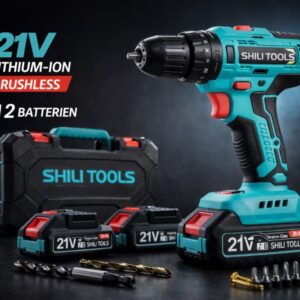 shili tools 21v draadloze boormachine